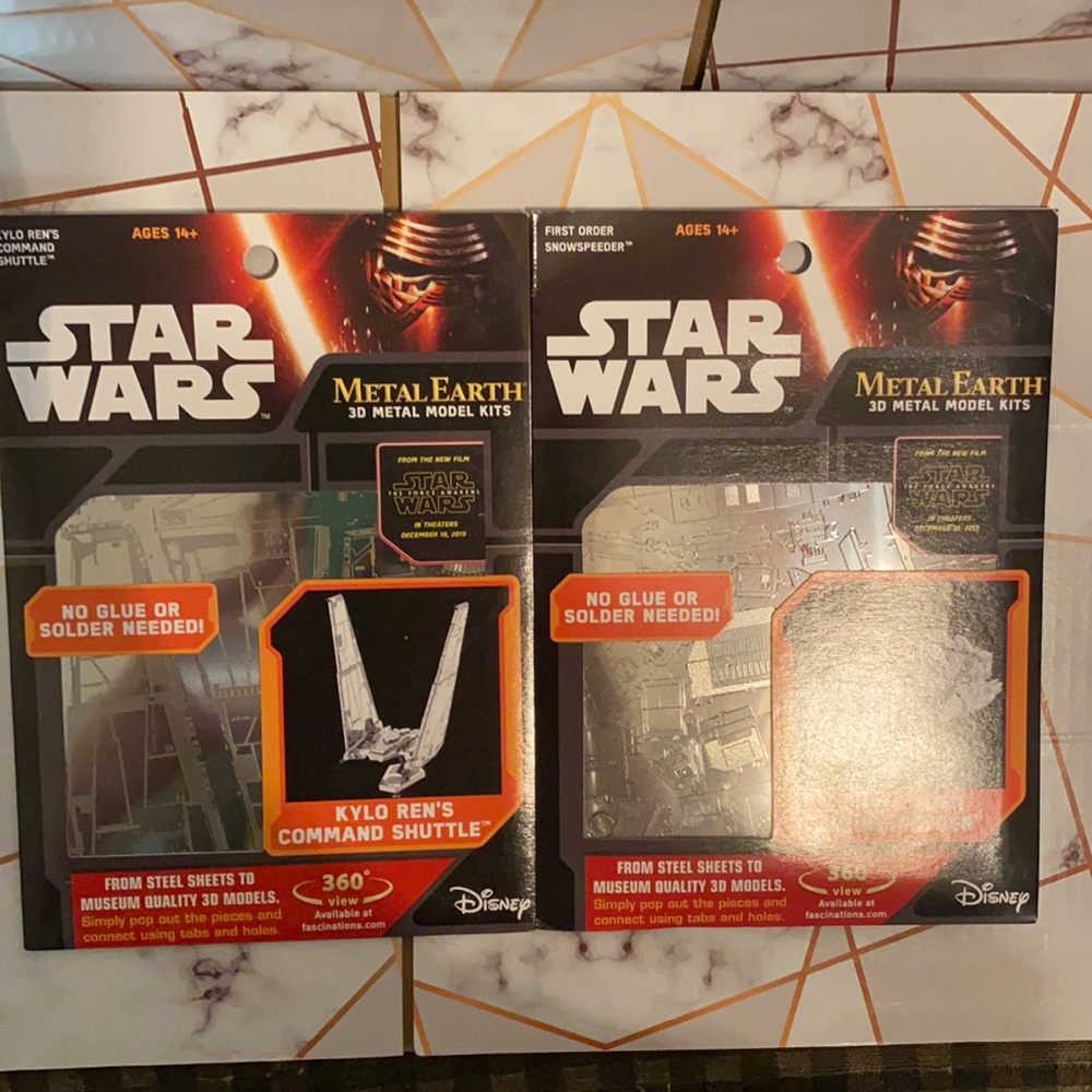 Star Wars Metal Model Kits